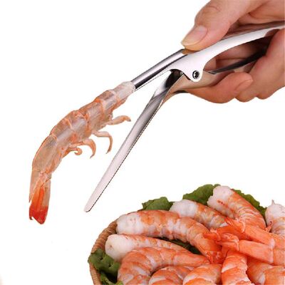 极速Practical Prawn Peeler Shrimp Deveiner Device Lobster Sh