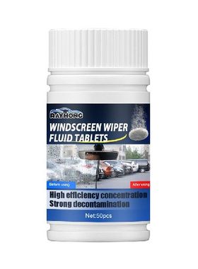 Car Windshield Wiper Detergent Solid Cleaner Concentrate