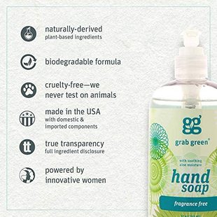 Pack Free Hand Fragrance Ounce Soap Green Grab