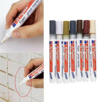极速Color Pen White Tile Refill Grout Pen Tile Gap Repair Pa