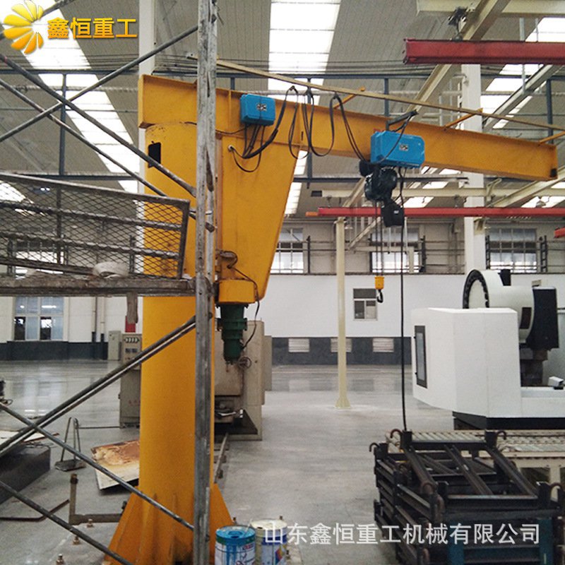 电动1t立柱式悬臂吊 小型可移动旋臂起重机 BZD型电动单梁单臂吊