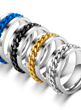 FACEINS Rings For Women and Men Rotatable Bottle Opener Ring