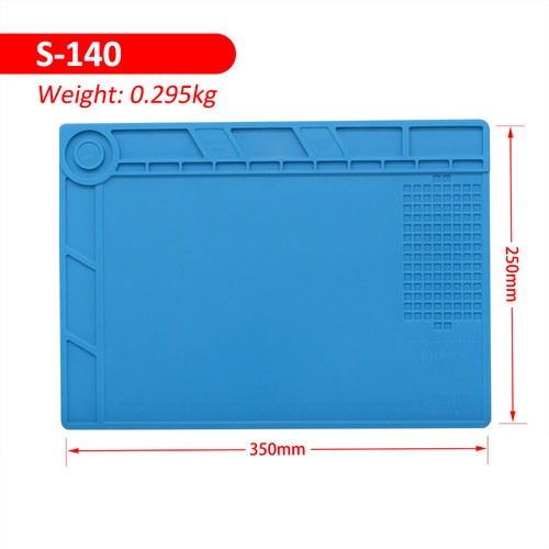 极速1PCS Heat Insulation Silicone Soldering Mat Anti-static
