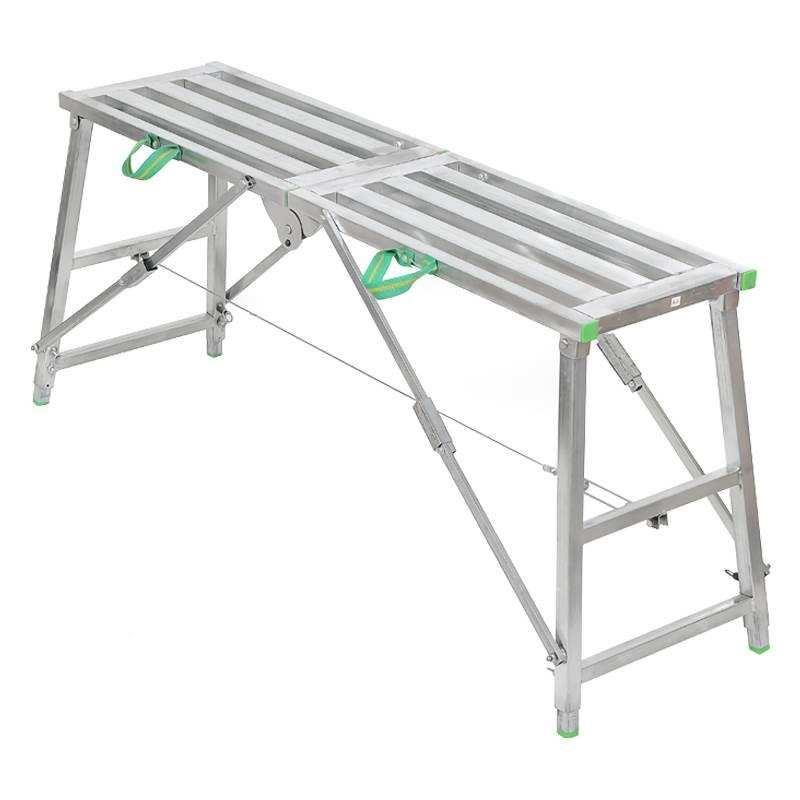 降五管马凳004折叠升加厚特厚伸缩装子修梯脚手架工程室内刮腻便