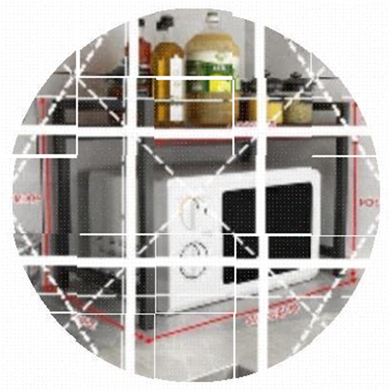 置物架子可移动不锈钢置物架三层多功能层架电饭锅收纳烤箱架二层