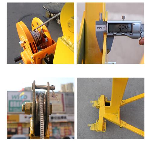 移动吊机家用小型吊车可移动手动电动升降起重提升发动机吊架 手