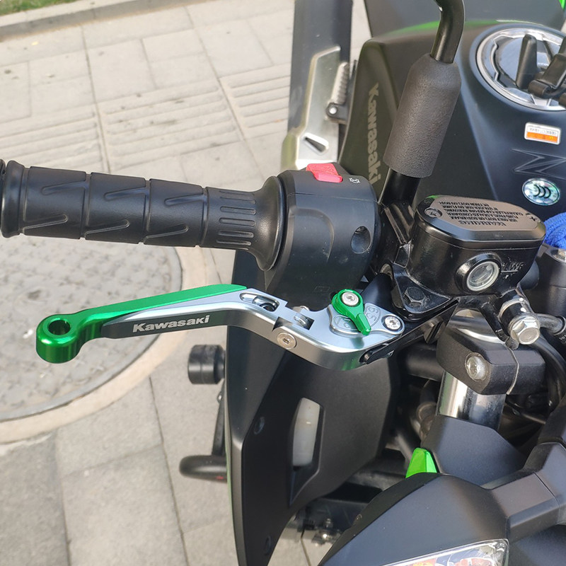 适用于川崎Z900 Z900RS Z650 ninja650改装刹车牛角 手把离合拉杆