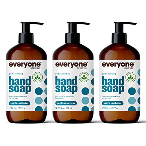 极速Everyone Liquid Hand Soap  Pacific Eucalyptus  Plant-Bas
