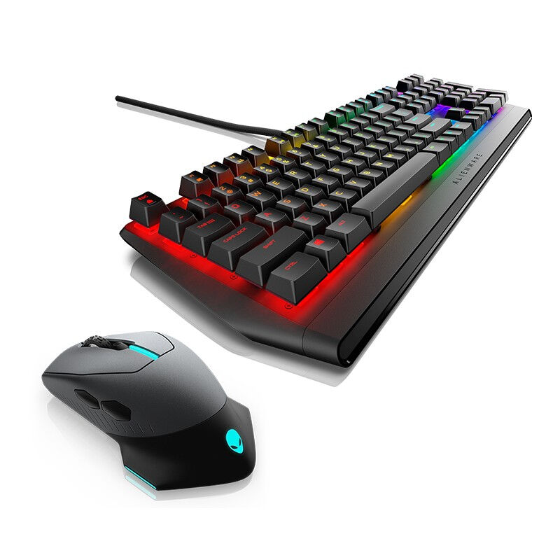外星人(alienware)AW410K机械电脑键盘Cherry茶轴电竞游戏定制R