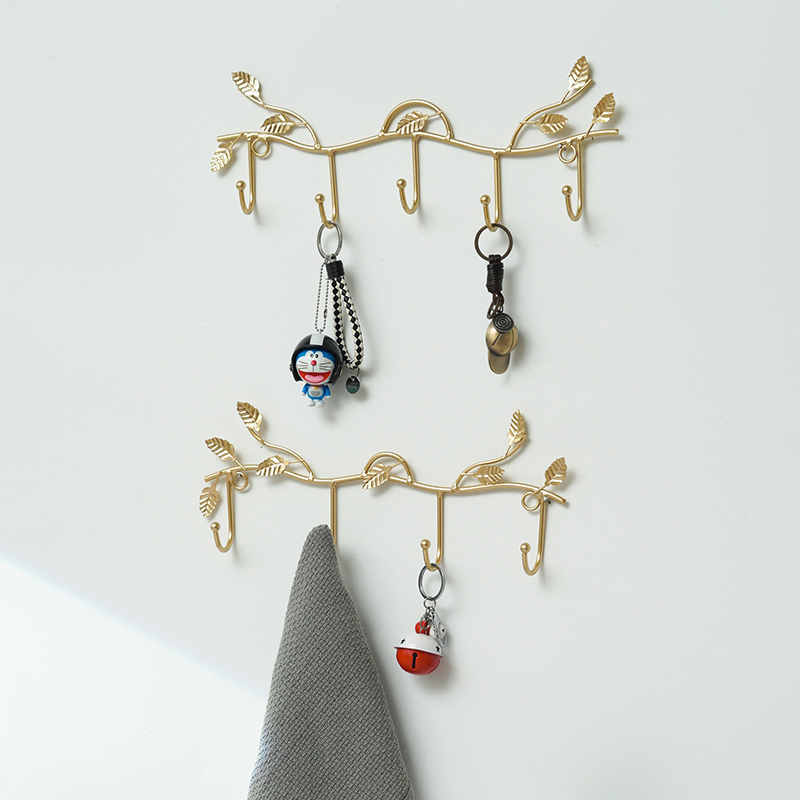 挂衣板壁挂墙背板入门衣帽架进户门钉在墙上的衣服架子家用实木后