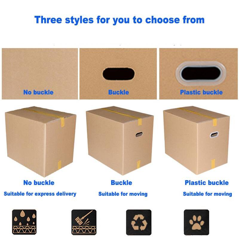 moving cardboard boxes large size plus thick packing 5 pack