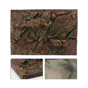 Reptile Decorative Board Terrarium Vivarium Tank Background