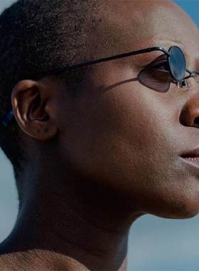 迷你小眼镜男潮小镜片太阳眼镜圆形复古小框眼睛网红大佬个性太阳