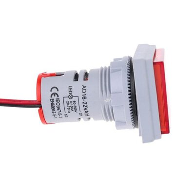 极速3in1 Digital Voltmeter Ammeter Frequency Panel Meter 0-1