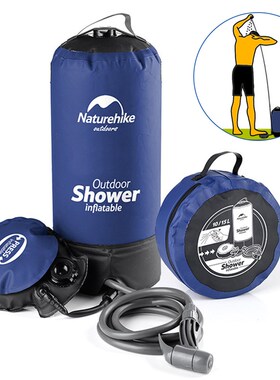 Saco De Chuveiro 11L Iatable Com Bomba De P Press?o Banha