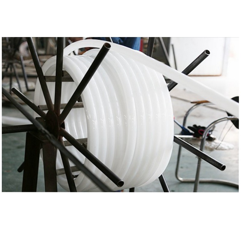 PE白塑料管pe自来水管硬管pe给水管地埋管打井管山泉水管穿线管