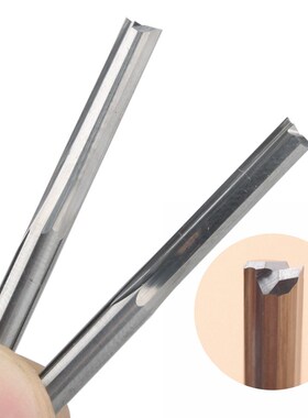 10 pcs 4*22mm Two Flutes Straight Bits,Wood Cutters,CNC Soli