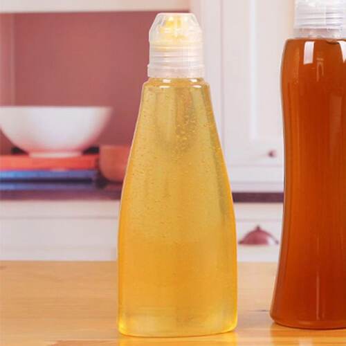 极速Kitchen 400g Empty Plastic Squeeze Bottle Condiment Disp