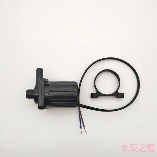 。DC-03小型DC12V18W直流无刷水泵太阳能小潜水泵扬程3~5m实惠
