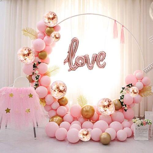 极速150cm Circle Balloon Arch Stand Kit Plastic Bow Of Ballo