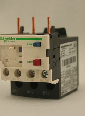 。原装施耐德热过载继电器TeSys D系列 LRD07C 整定电流1.6-2.5A