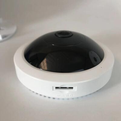 TP-LINK鱼眼全景无线摄像头500W摄像机语音500万高清监控IPC55AE