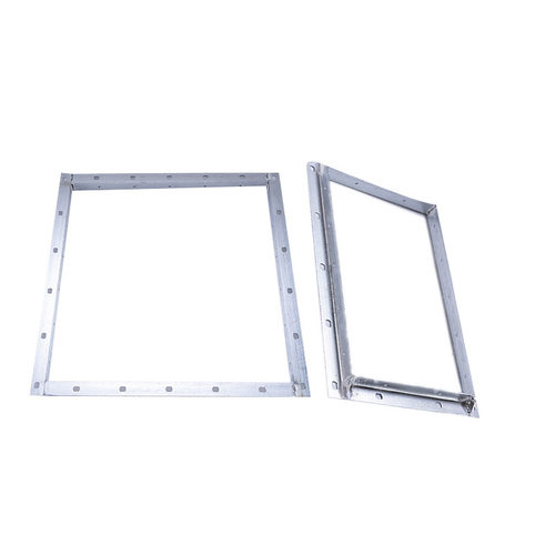 焊接法兰镀锌方形角铁法兰角钢法兰共板风管法兰不锈钢方形法兰