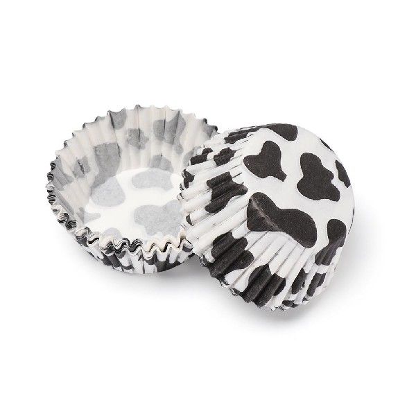 100PCS Grease-proof Cake Paper Cups Animal Flower Muffin