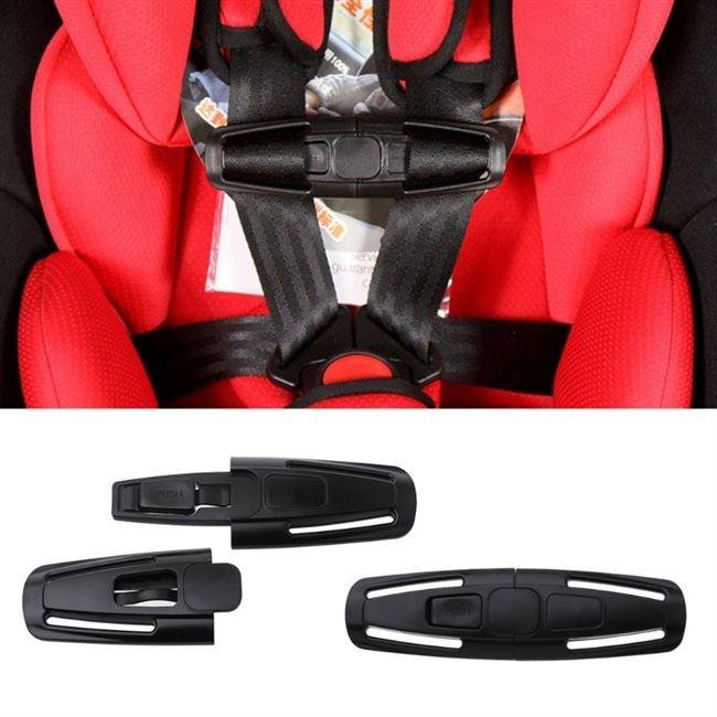 Car Baby Child Safety Seat Strap Belt Harness Chest Clip Buc