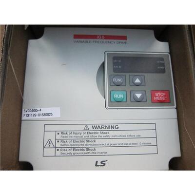原装全新正品LS(LG)变频器SV004IG5-4 功率0.4KW