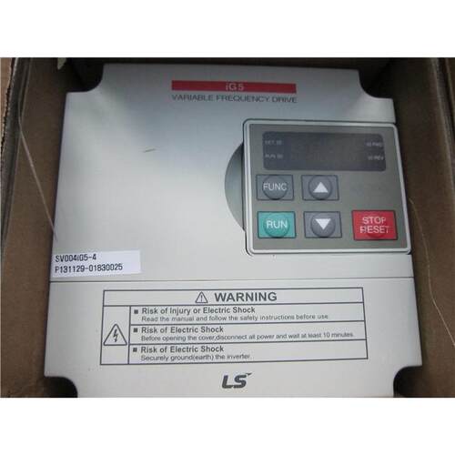原装全新正品LS(LG)变频器SV004IG5-4 功率0.4KW