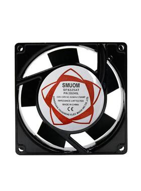 9025散热小风扇220v含油双滚珠工业机箱机柜SF9225AT静音轴流风机