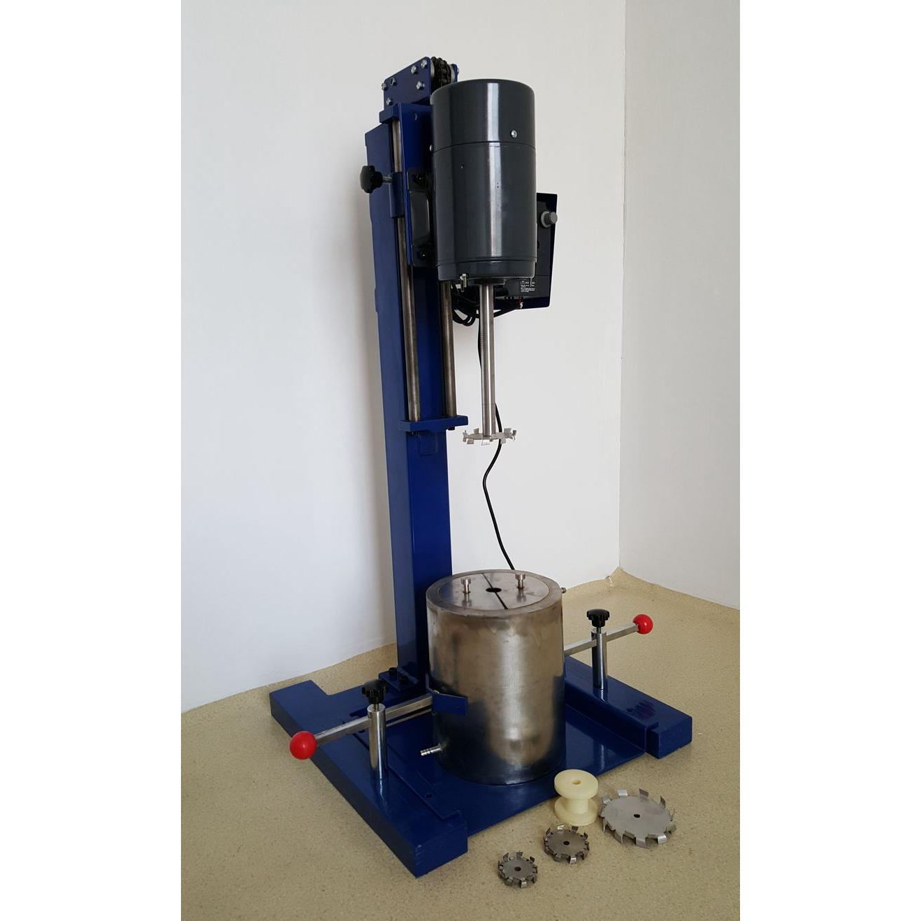 齐威仪器JFS-550/1100 实验室变频高速砂磨分散搅拌多用机分散盘