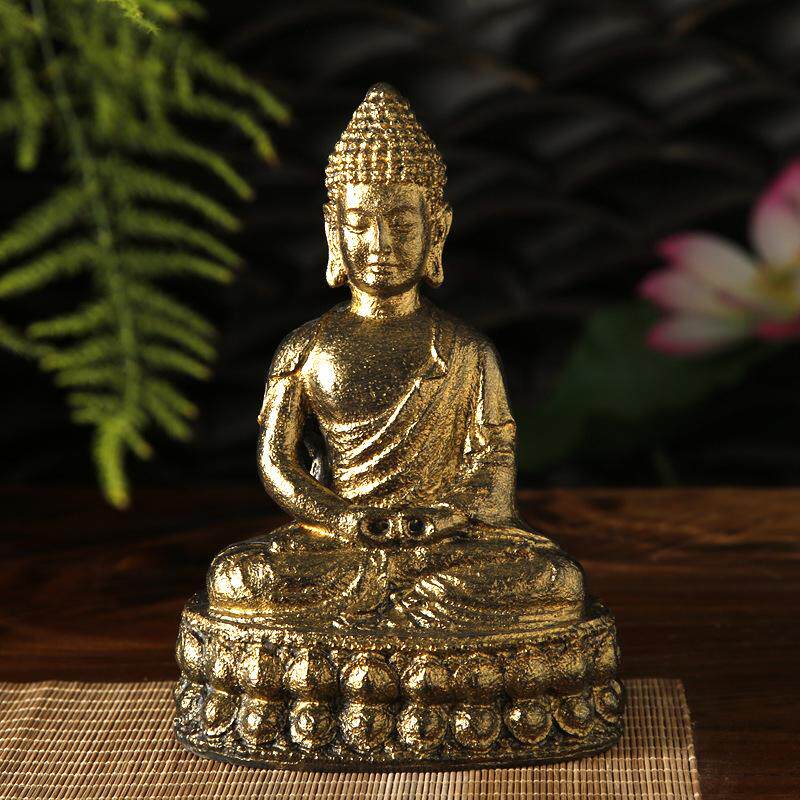 禅意摆件佛像家居饰品禅风水摆件明灯供佛像文化商务礼品神堂祠堂