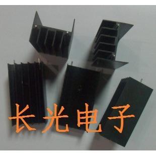 F55散热器30 55MM长散热片三极管场效应管脚距23MM