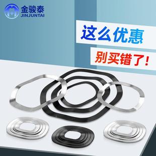 304不锈钢多波浪垫圈m3m4m5m6m8m10m12m130 65锰钢波形垫圈波峰垫
