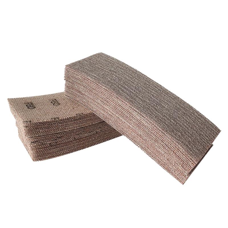 干磨砂纸 70/198mm长方形背绒网格砂 纸适用于摩卡砂纸尼龙布