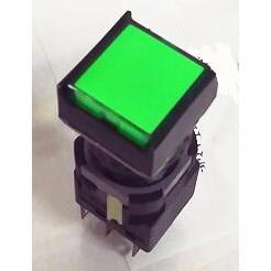 IDEC原装和泉LA-T20自复位9脚带灯绿色红色正方形LA2L-M1T