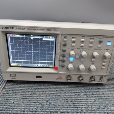 极速JC1202TA 彩色数字存储示波器 200MHz 1GSa/s