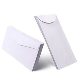 极速100 western white envelope Empty white pure white envelo