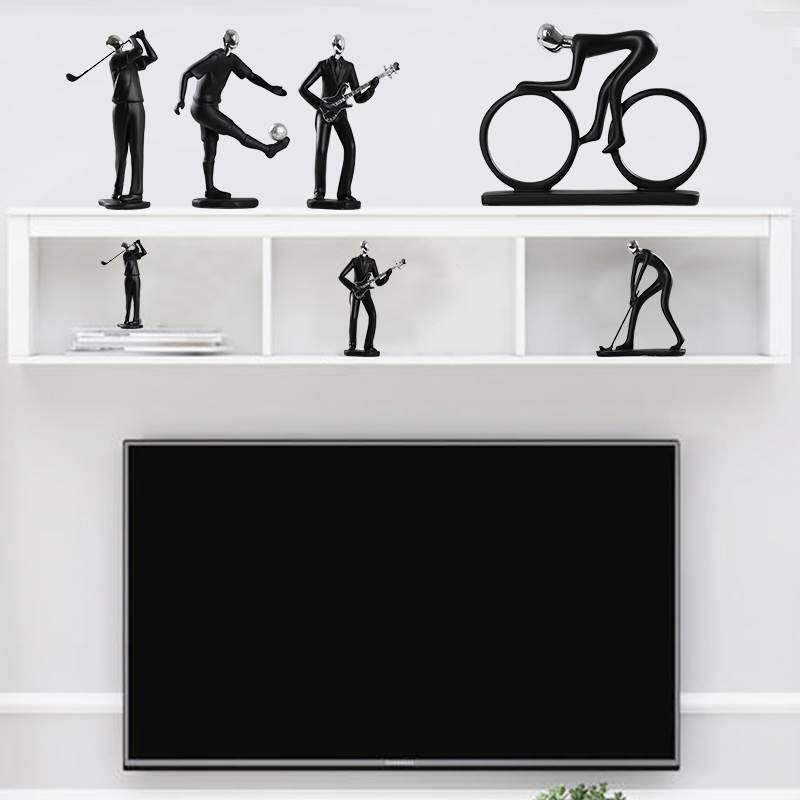 客厅摆件家居装饰品现代简欧创意房间布置电视柜酒柜办公桌摆设