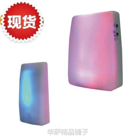 七彩无线遥控老人家用老年人耳聋人聋qc哑人闪光灯光门铃声音乐