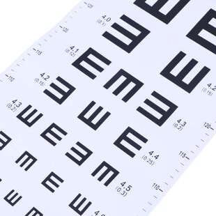 Testing 极速Thick for Visual Chart Plastic Eye
