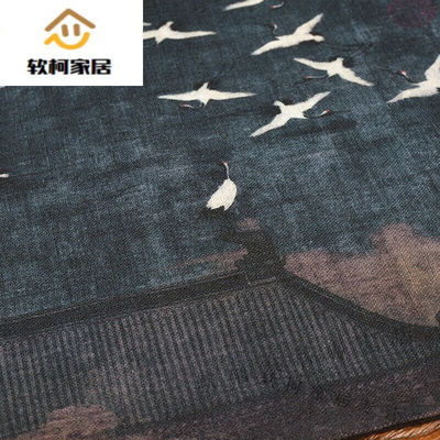 小茶铺茶席禅意布艺桌布麻耐脏茶垫喝茶桌上杯子垫桌垫yuew暗夜茶