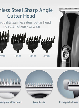 6 em 1 aparador de cabelo profissional eltrico nariz clipp