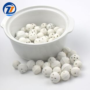 惰性开孔瓷球 25 38 50mm现货直销