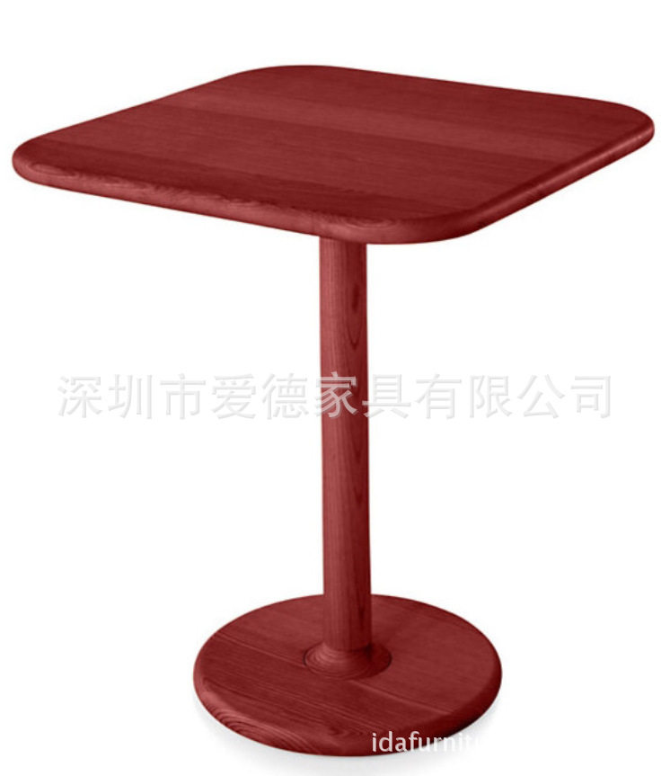 实木餐台，酒店咖啡台，休闲台