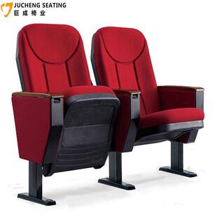 礼堂椅电影院座椅报告厅会议室椅音乐厅连排椅带写字板金属骨架