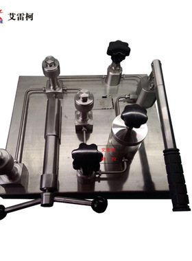 艾雷柯ALKT803PW液压校准台压力检测器水压油压校准装置带排污阀