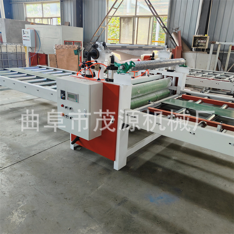 双面保护膜覆膜机 PE自带胶膜贴膜机 木门防火门板裱膜机